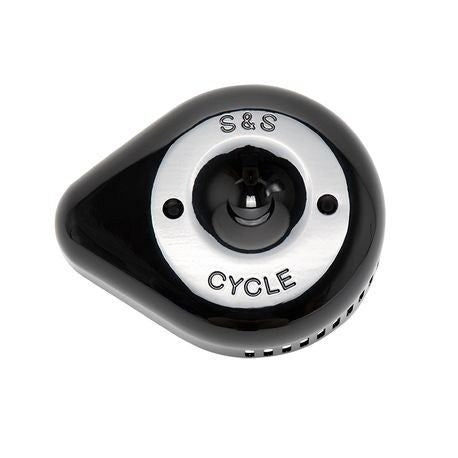 Buy S&S 170-0533 Gloss Black Stealth Slasher Teardrop Air Cleaner Cover Harley M8 from Eastern Performance Cycles. Great prices and free shipping!