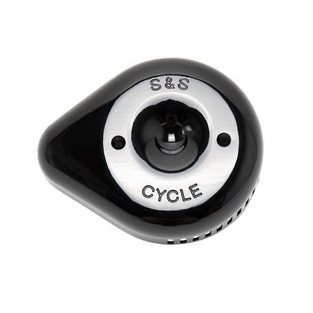 Buy S&S 170-0533 Gloss Black Stealth Slasher Teardrop Air Cleaner Cover Harley M8 from Eastern Performance Cycles. Great prices and free shipping!