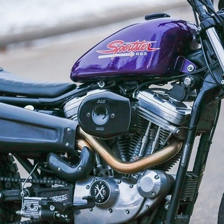 S&S 170-0593 Black Stealth Tribute Cover for Stealth Air Cleaner Filter Harley