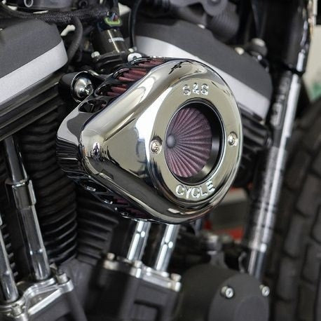 S&S Cycle Stealth Air Stinger Kit Chrome Teardrop Harley Sportster XL 07-Up