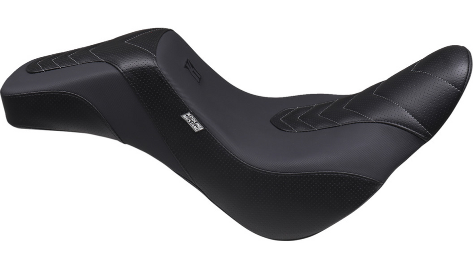 Mustang Fred Kodlin Series Squareback Seat 4 Harley FXLR/FLSB