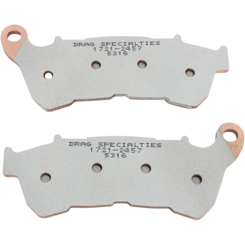 Drag Specialties Premium Sintered Front Brake Pads Harley Sportster XL 14-17