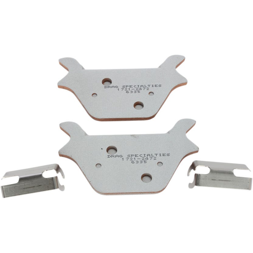 Drag Specialties Premium Sintered Rear Brake Pads Harley Softail Dyna 87-99