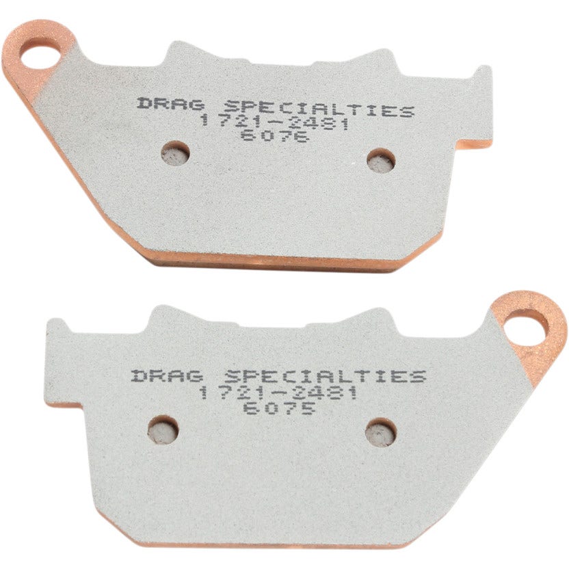 Drag Specialties Premium Sintered Rear Brake Pads Harley XL 04-13 Sportster