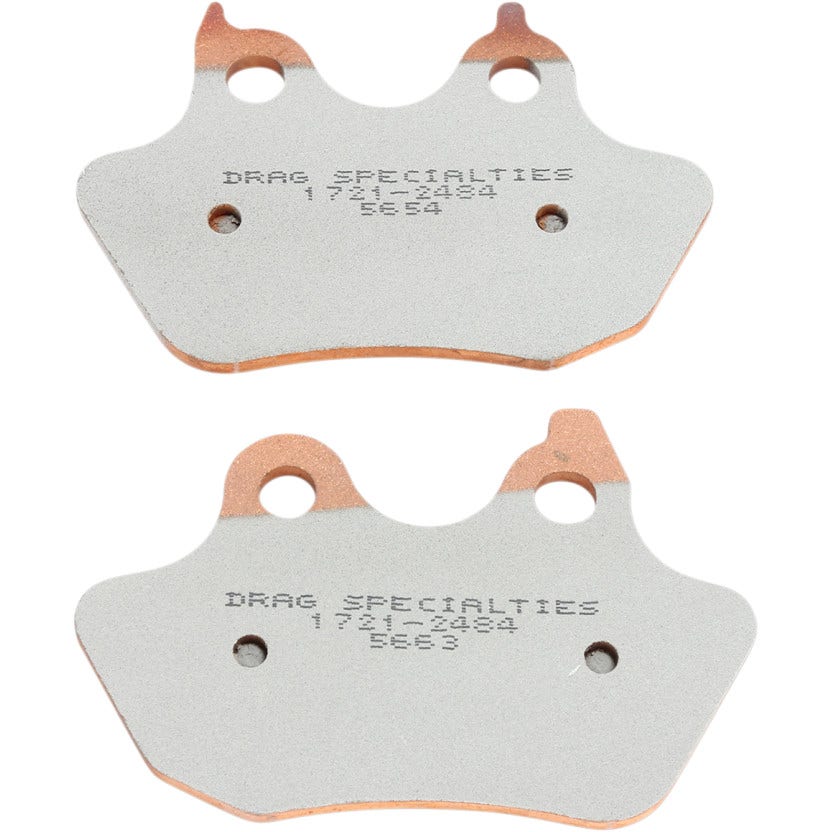 Drag Specialties Premium Sintered Rear Brake Pads Harley Softail FXST 06-17