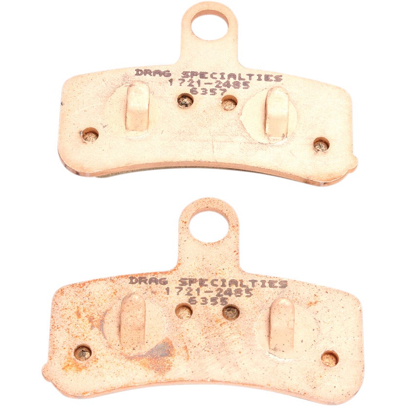 Drag Specialties Premium Sintered Front Brake Pads Harley 08-14 FX/FL 08-17 Dyna