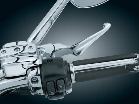 Kuryakyn Chrome Boss Blades Brake & Hydraulic Clutch Levers for Harley 14-15 - 1723