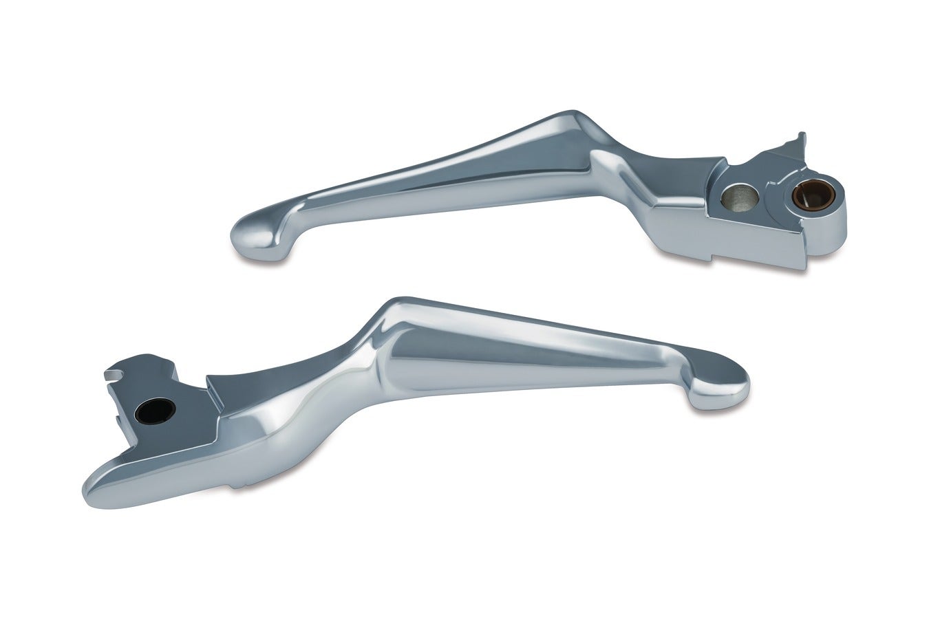Kuryakyn Chrome Boss Blades Brake & Hydraulic Clutch Levers for Harley 14-16 | 1723