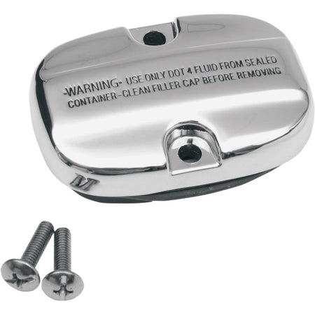 Drag Chrome Rear Brake Master Cylinder Cover For Harley-Davidson FLH FLT 08-16