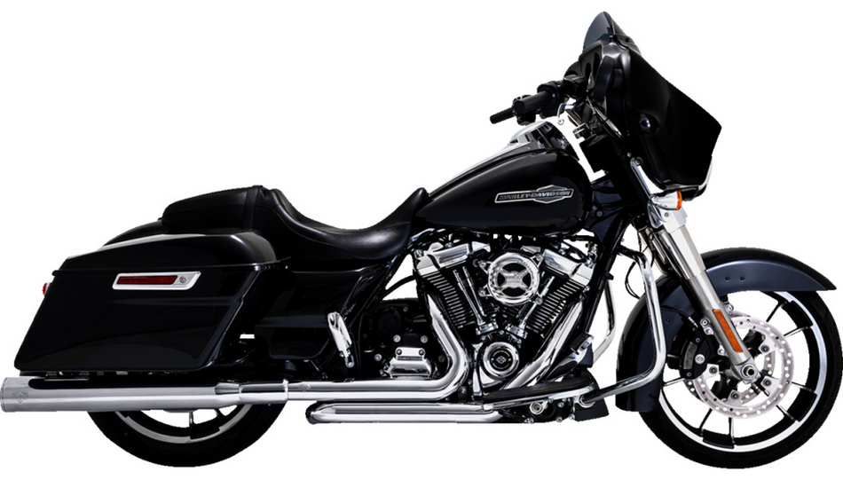 Vance & Hines 17351 Chrome Dresser Duals Header Exhaust Harley 17-23 FLH Touring