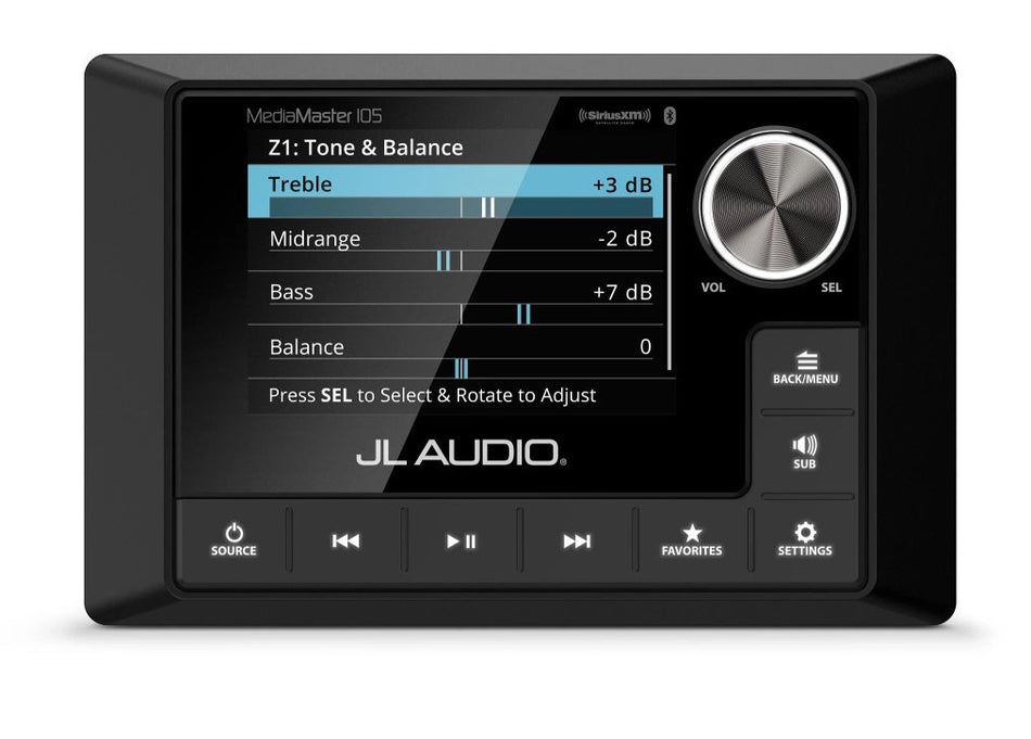 JL Audio Weatherproof Source Unit W/ Full Color LCD Display