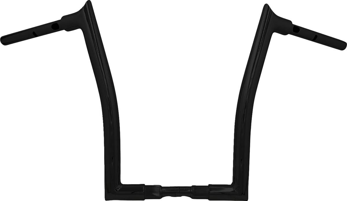 FBI Fat Baggers 1-1/2" EZ Pointed Top Handlebars for 24 FLTRX, 23-25 FLTRXSE - Black / 16"