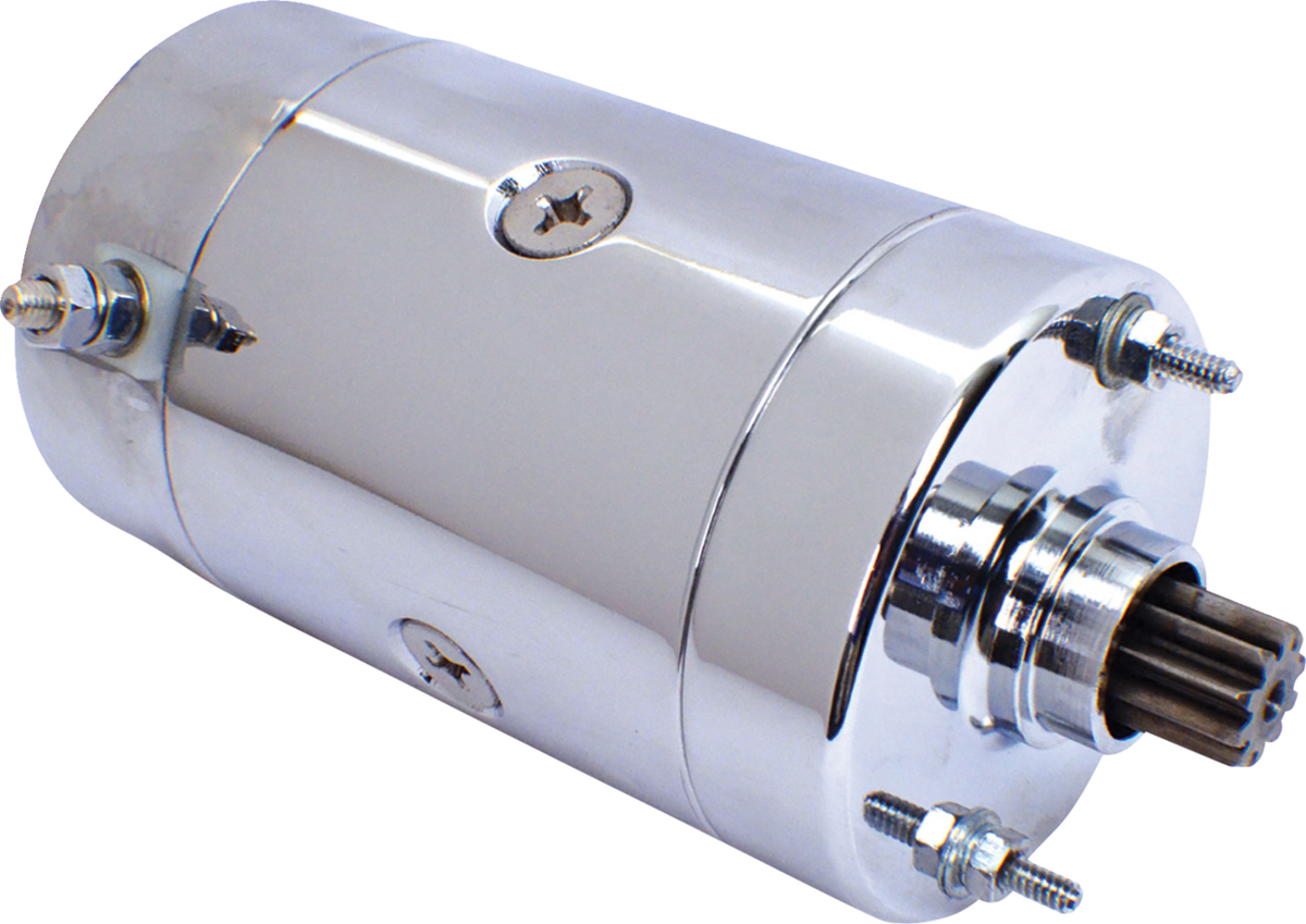 ProTorque Starter for 1975-1988 Harley-Davidson Touring, Softail, FXR & FX Super Glide - Chrome