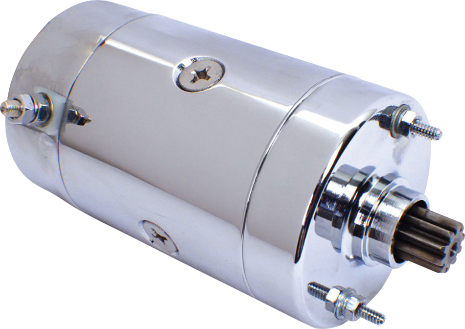 ProTorque Starter for 1975-1988 Harley-Davidson Touring, Softail, FXR & FX Super Glide - Chrome