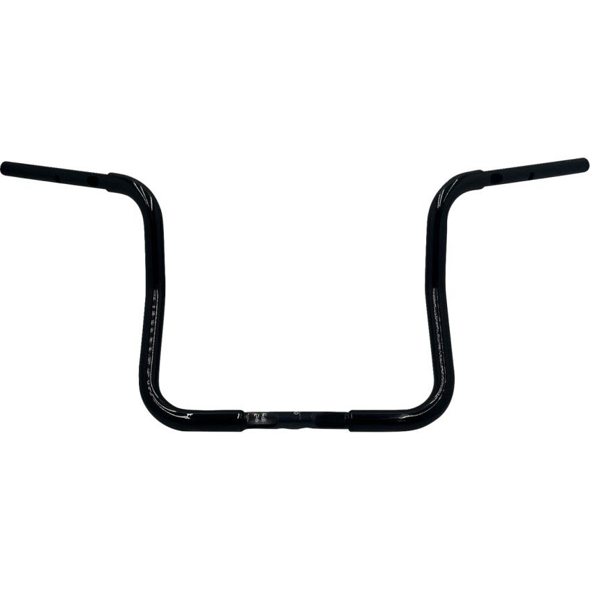 FBI 13" Reduced Reach 1-1/4" EZ Install Round Top Bars Harley