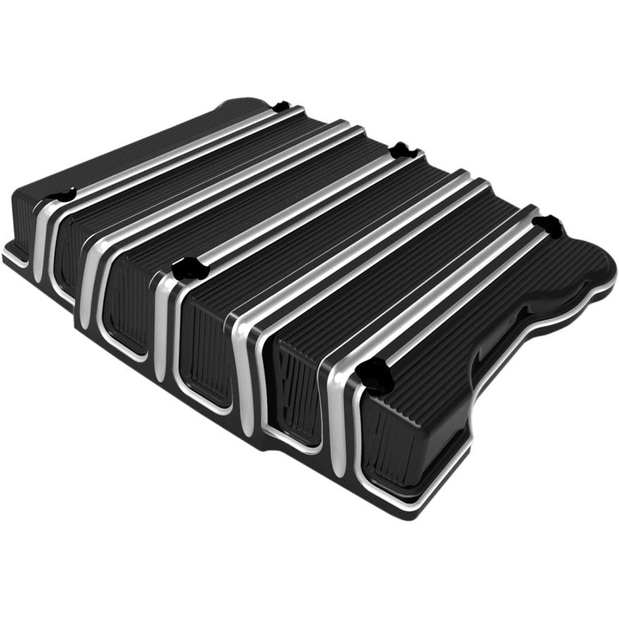 Arlen Ness 10 Gauge Gloss Black Rocker Box Covers for Harley Twin Cam 99-15