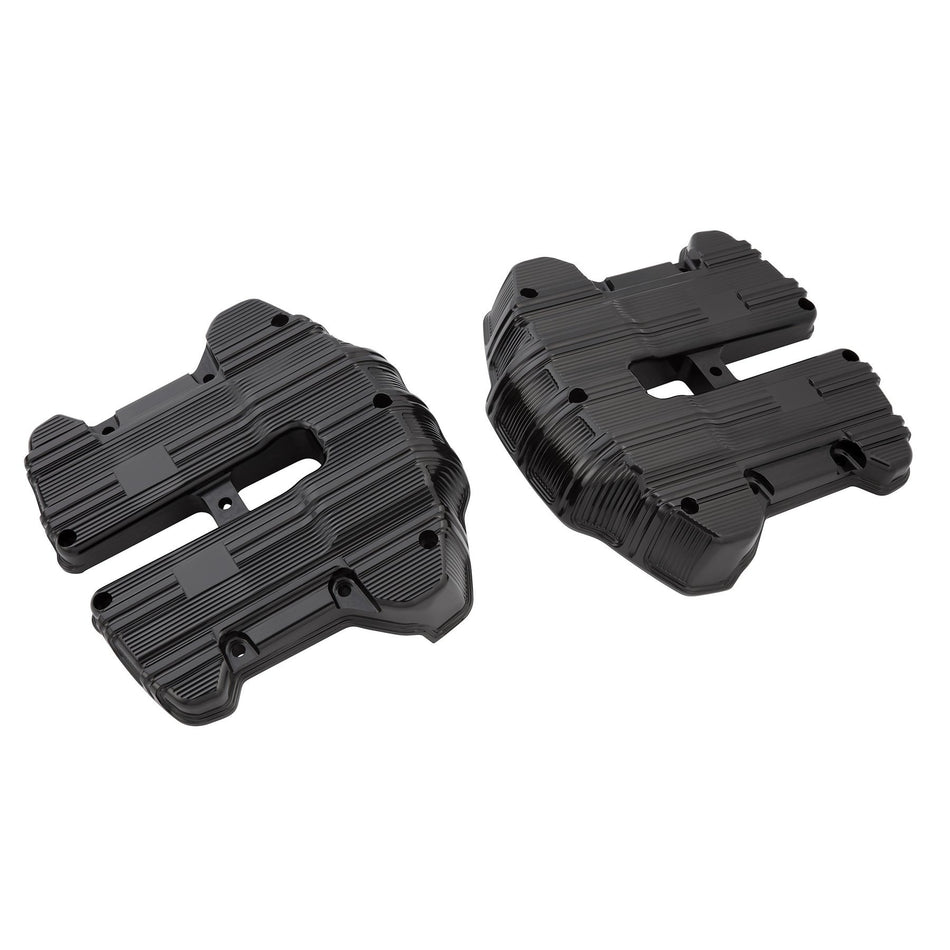 Arlen Ness 18-266 Black 10-Gauge Rocker Box Covers Harley Milwaukee Eight 17-Up