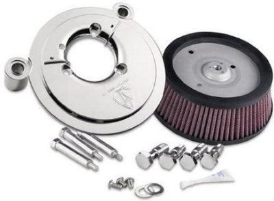 Arlen Ness Big Sucker Stage II Natural Air Filter Kit for Harley 99-15 Twin Cam