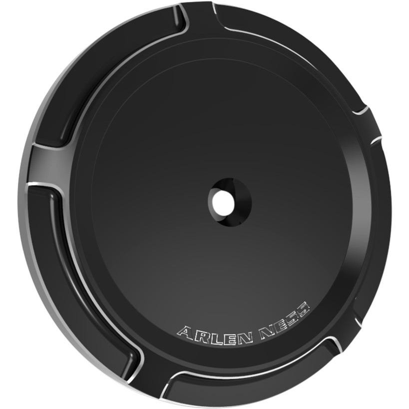 Arlen Ness Black Beveled Stage 1 Big Sucker Air Cleaner Cover for Harley