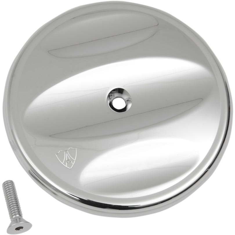 Arlen Ness Scalloped Chrome Billet Stage 1 Air Cleaner Outer Cover Big Sucker