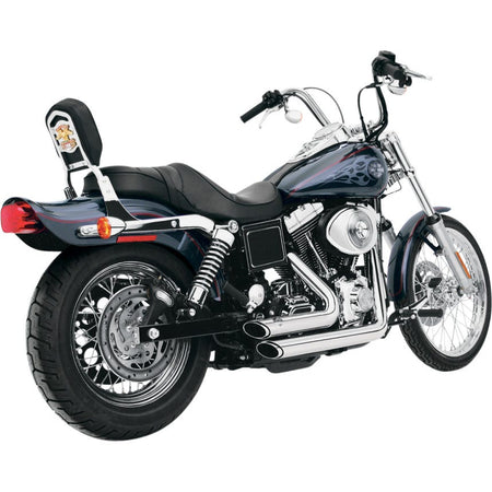 Vance & Hines Chrome Shortshots Staggered Exhaust '91-'05 Harley Dyna | 17213