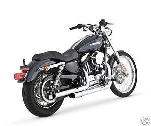 Vance & Hines Chrome Straightshots Straight Shots Exhaust 04-13 Harley Sportster | 17821