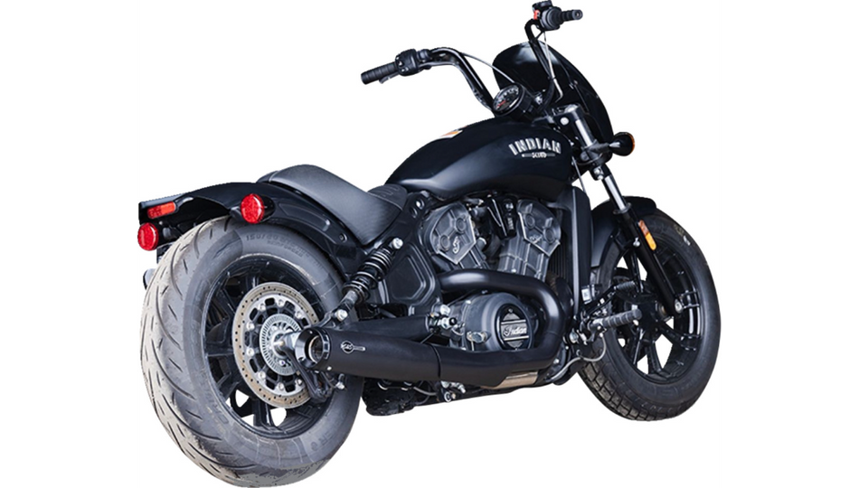 S&S 4111-266-R Grand National 2 into 1 Exhaust Systems Race Only Indian Scout