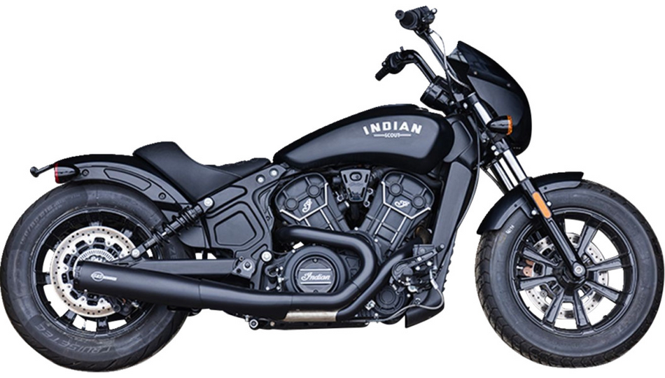S&S 4111-266-R Grand National 2 into 1 Exhaust Systems Race Only Indian Scout