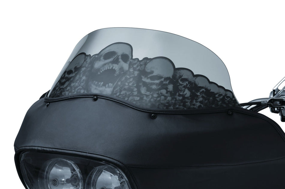 Kuryakyn Catacomb 10.5" Tall Airmaster Windshield Harley Road Glide 98-13