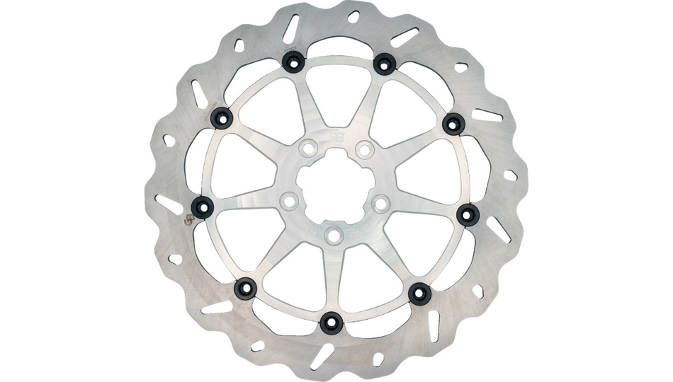 Galfer 13" Rear Brake Rotors Full-Floating W/ Black Aluminum Carrier 4 Harley