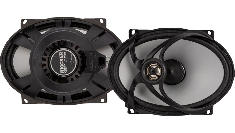 Kicker PS Coaxial Speakers 4 Ohm 4 Harley