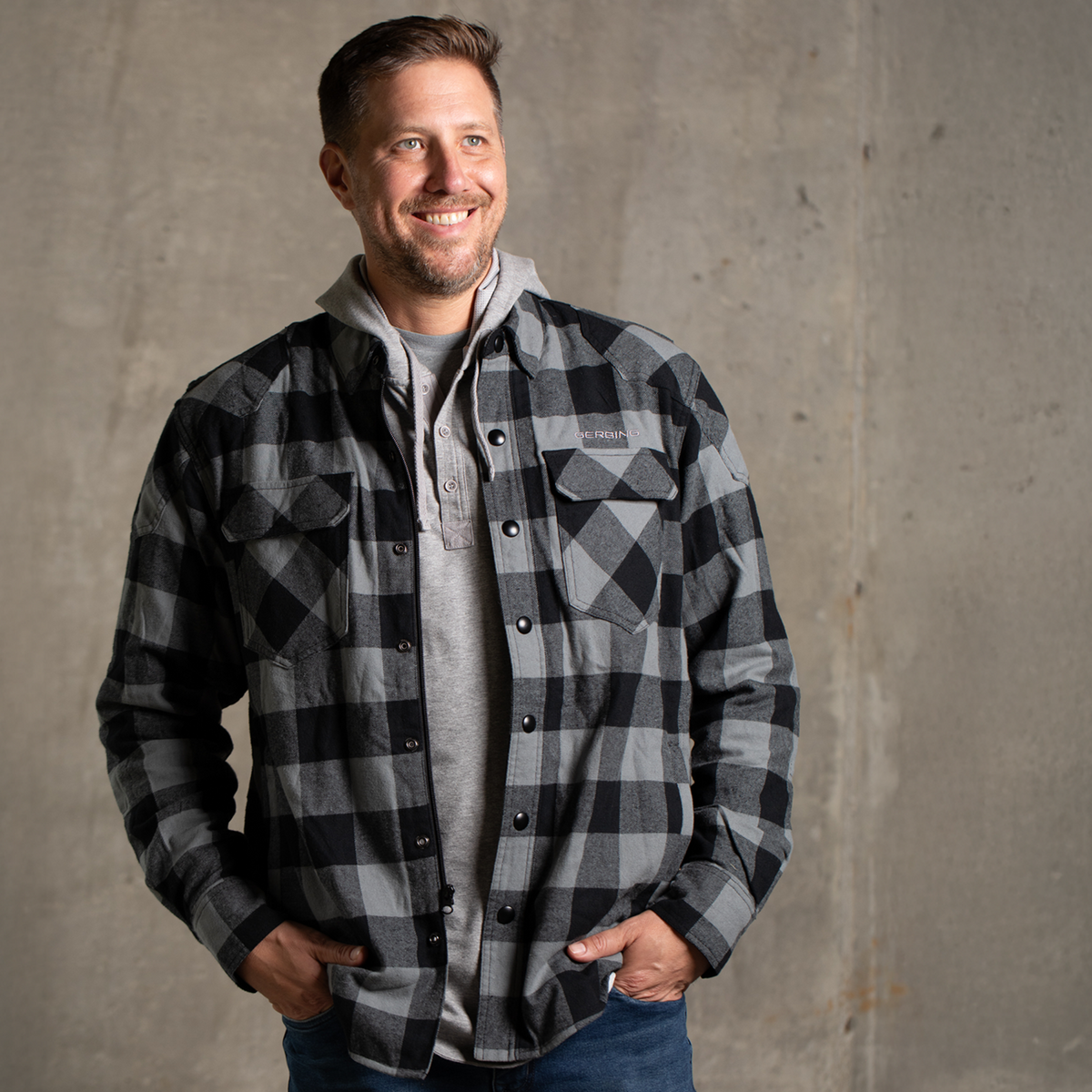 Gerbing Heated Clothing 7V Battery Powered Heated Flannel Shirt