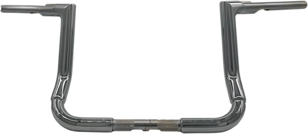 FBI Fat Baggers 1-1/2" EZ Flat Top Handlebars for 14-20 FLHT/FLHX & Trike - Chrome / 12"
