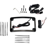 CD LED All-in-1 Signal Radius License Plate Frame 4 Harley FLHX/TRX 10-13