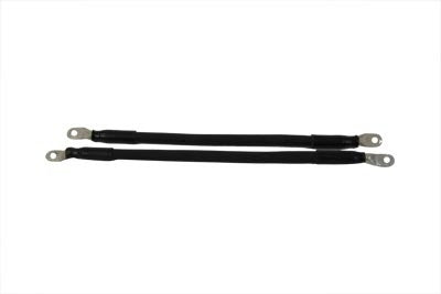 V-Twin 32-2006 Extreme Duty 2 Gauge Battery Cable Set Upgrade Harley FLT 93-16