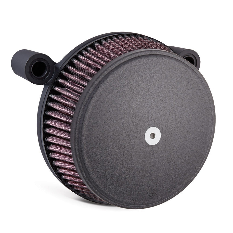 Arlen Ness Black Stage 1 Big Sucker Air Filter w/ Cover Harley EVO 93-99