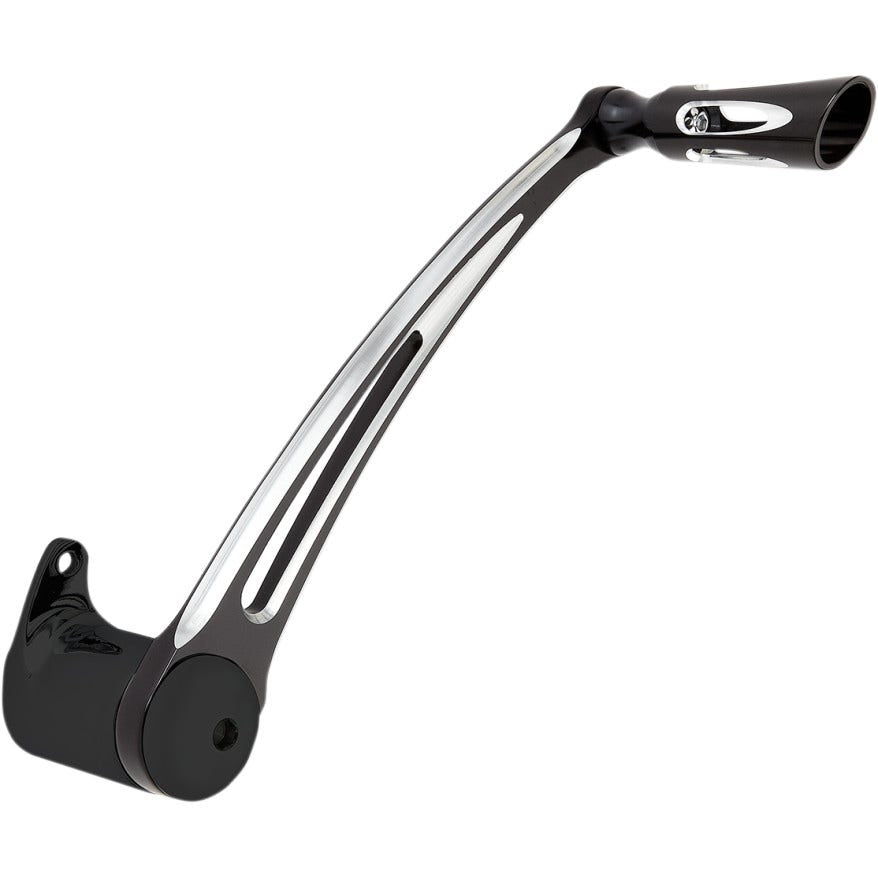 Arlen Ness Deep Cut Black Extended 1" Brake Lever Harley Touring '14-'22