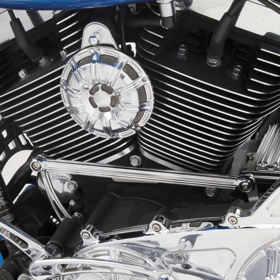 Arlen Ness Chrome 10 Gauge Shift Linkage for Harley FLHT & FL/FX Softail 84-16