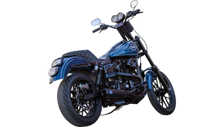 S&S Qualifier 2:1 Guardian B Exhaust System 4 Harley 06-07 Dyna Models