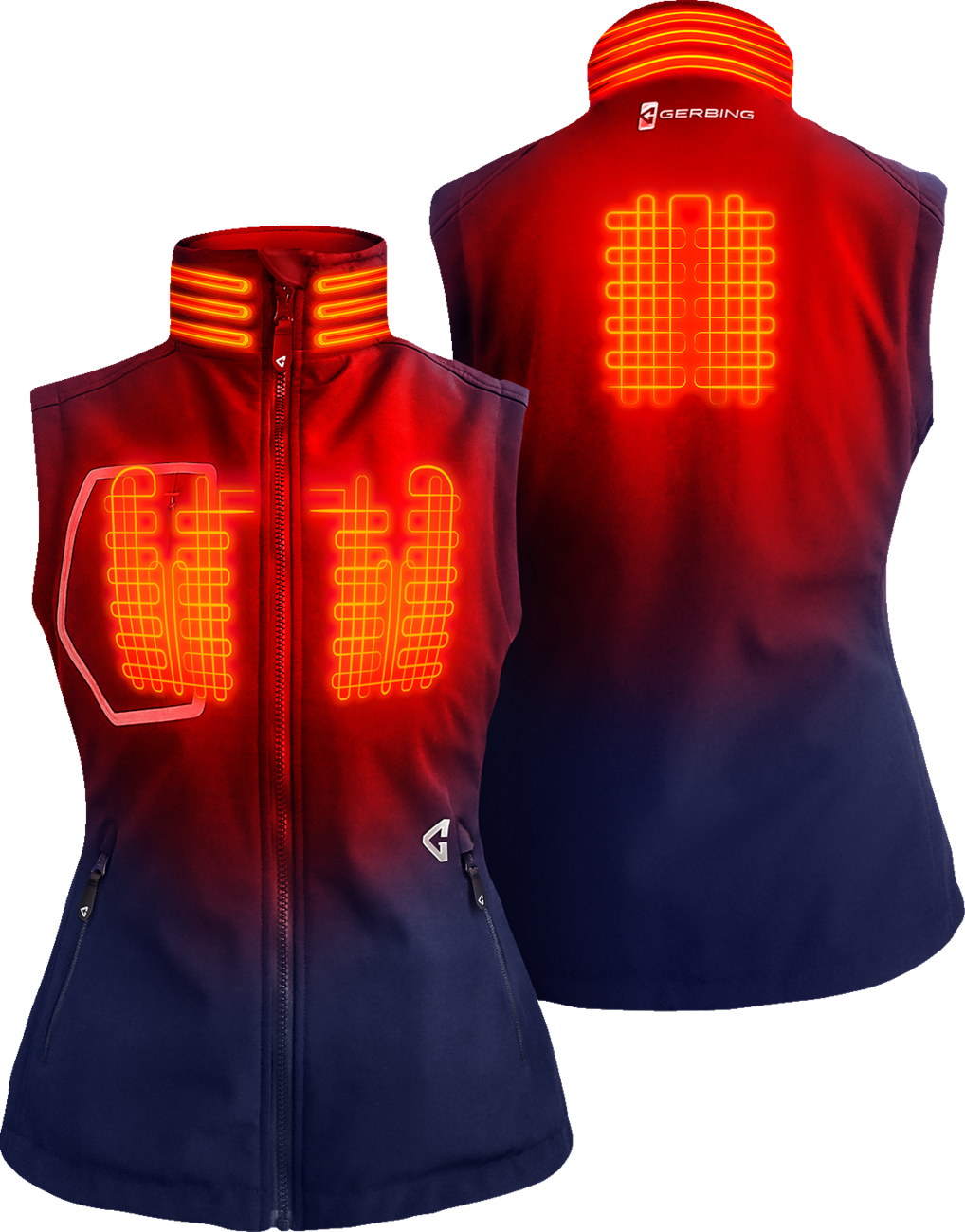 Gerbing Heated Clothing Womens 7V Torrid Softshell Heated Vest 2.0