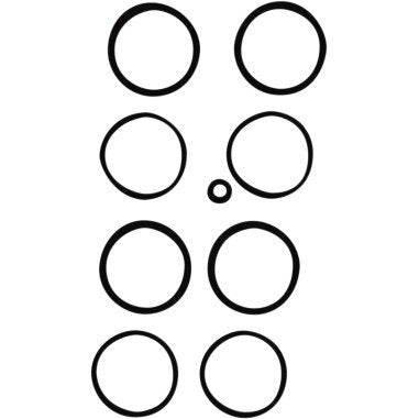 Cycle Pro 19258 Caliper Seal & Piston Kit 4 Piston Brembo Style Calipers 1702-0428