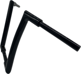 FBI Fat Baggers 1-1/2" EZ Flat Top Handlebars for 08-16 FLHR, 08-13 FLTR - 14"