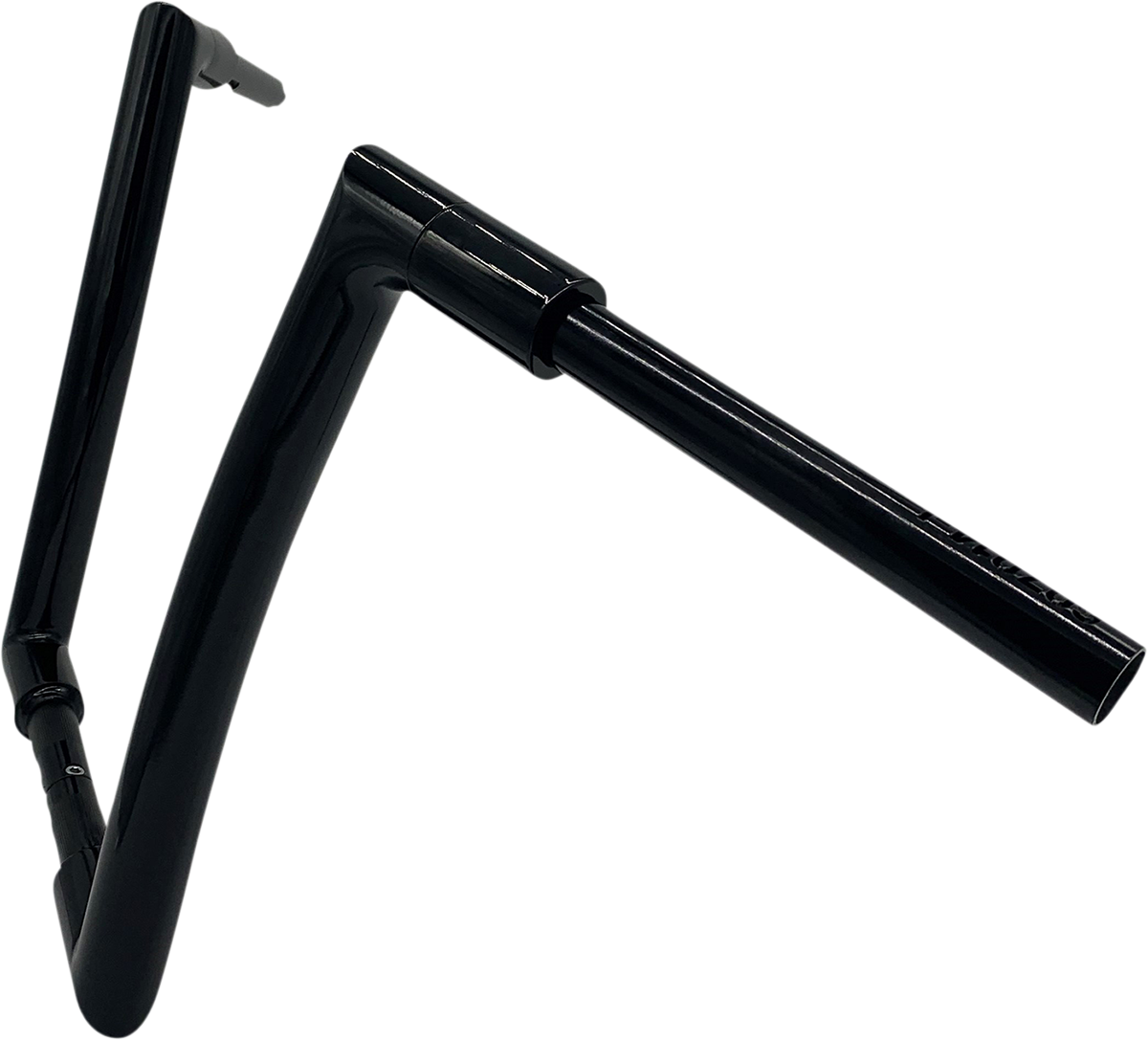 FBI Fat Baggers 1-1/2" EZ Flat Top Handlebars for 08-16 FLHR, 08-13 FLTR - 14"