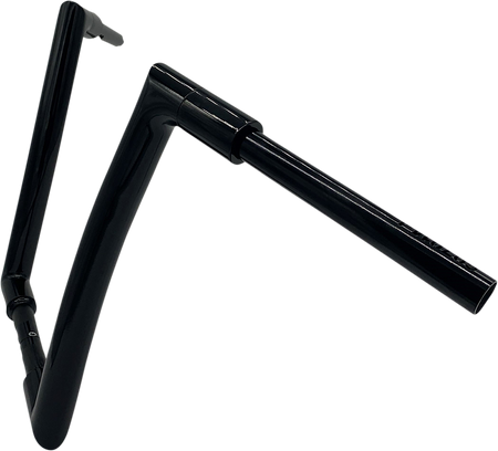 FBI Fat Baggers 1-1/2" EZ Flat Top Handlebars for 08-16 FLHR, 08-13 FLTR - 14"