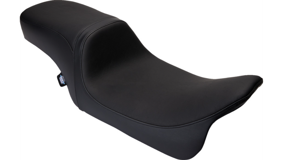 Drag Specialties Predator 2-Up Smooth Vinyl Seat for Harley 08-23 Touring