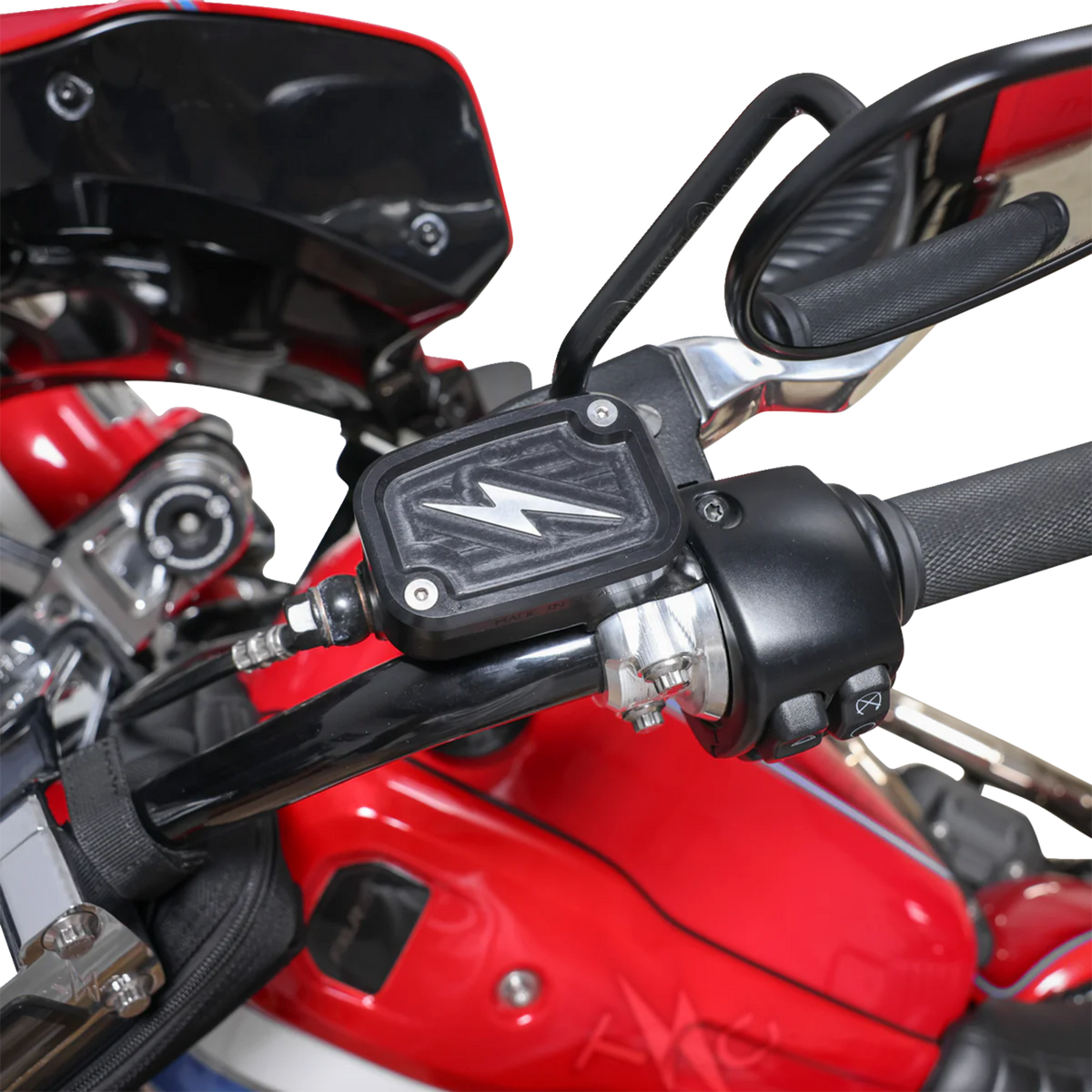 Thrashin Supply Co. Master Cylinder Cover for 2018-2025 Harley-Davidson Road Glide / Street Glide / Softail