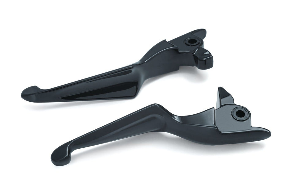 Kuryakyn Black Boss Blades Brake & Hydraulic Clutch Hand Levers for Harley 2017
