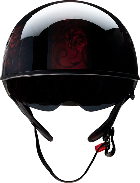 Z1R Vagrant Red Catrina Helmet - Black/Red