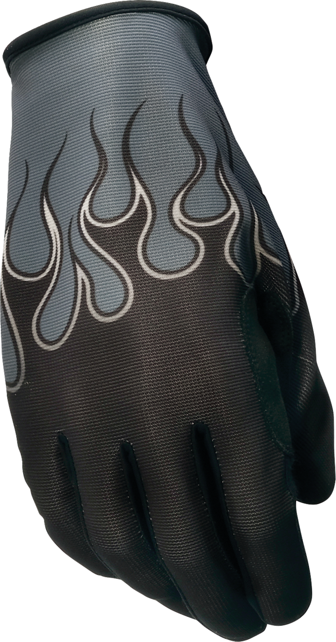 Z1R Mens Flame Motorcycle Gloves