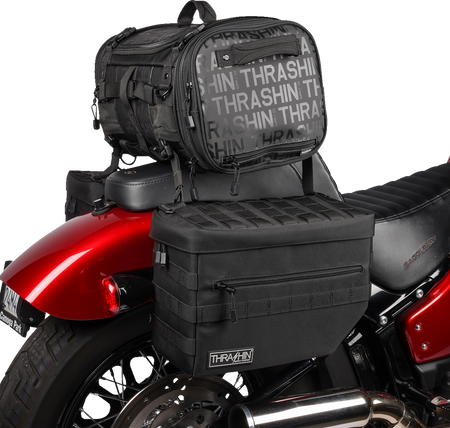 Thrashin Supply Co. Bag/Luggage Strap Kit - Black
